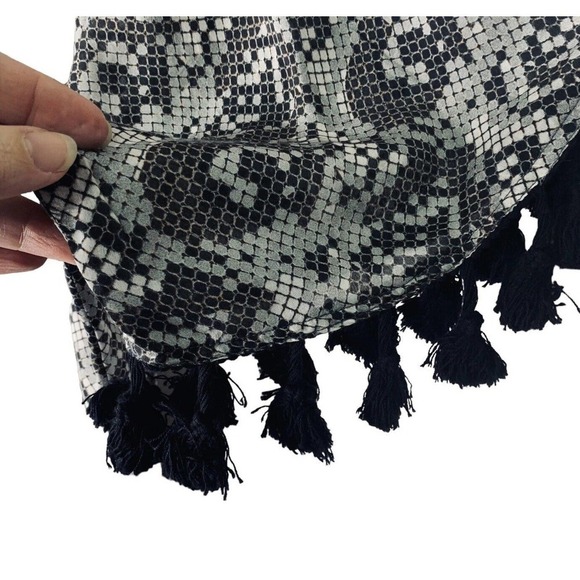 Anthropologie Conditions Apply Luca Tasseled Tunic Womens Plus Size 1X NWT $130 - Picture 7 of 16